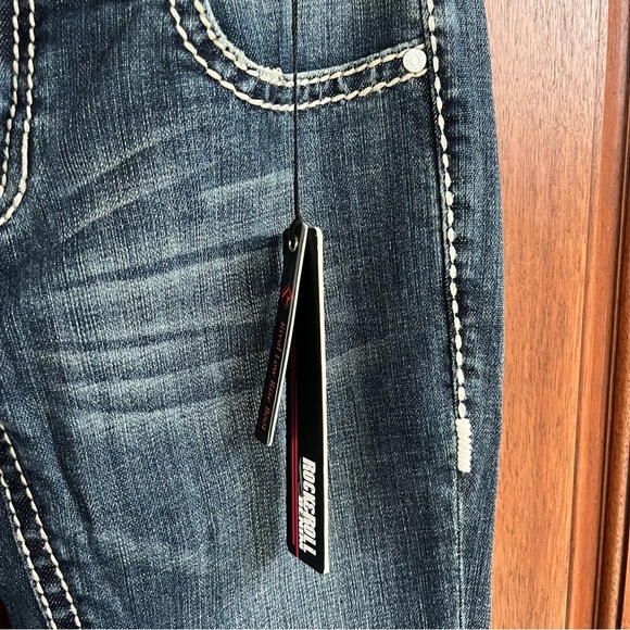 Women’s Rock & Roll Denim Jeans - Picture 3 of 10